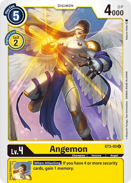 Angemon [ST3-05-U] [Starter Deck 03: Heaven's Yellow] Normal