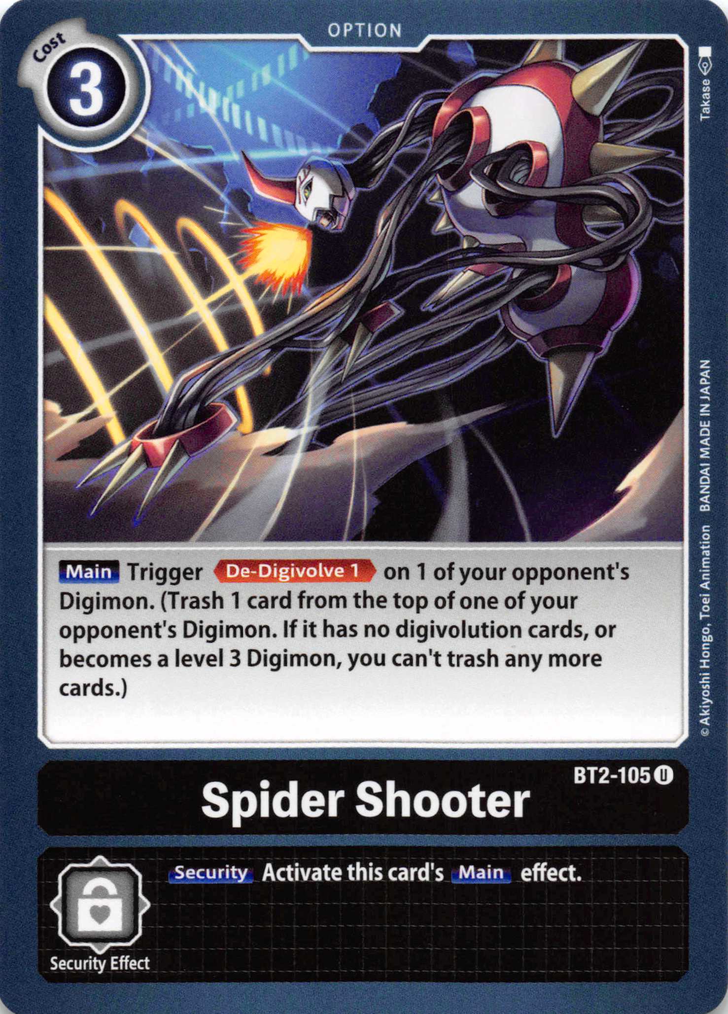 Spider Shooter [BT2-105] [Release Special Booster] Normal