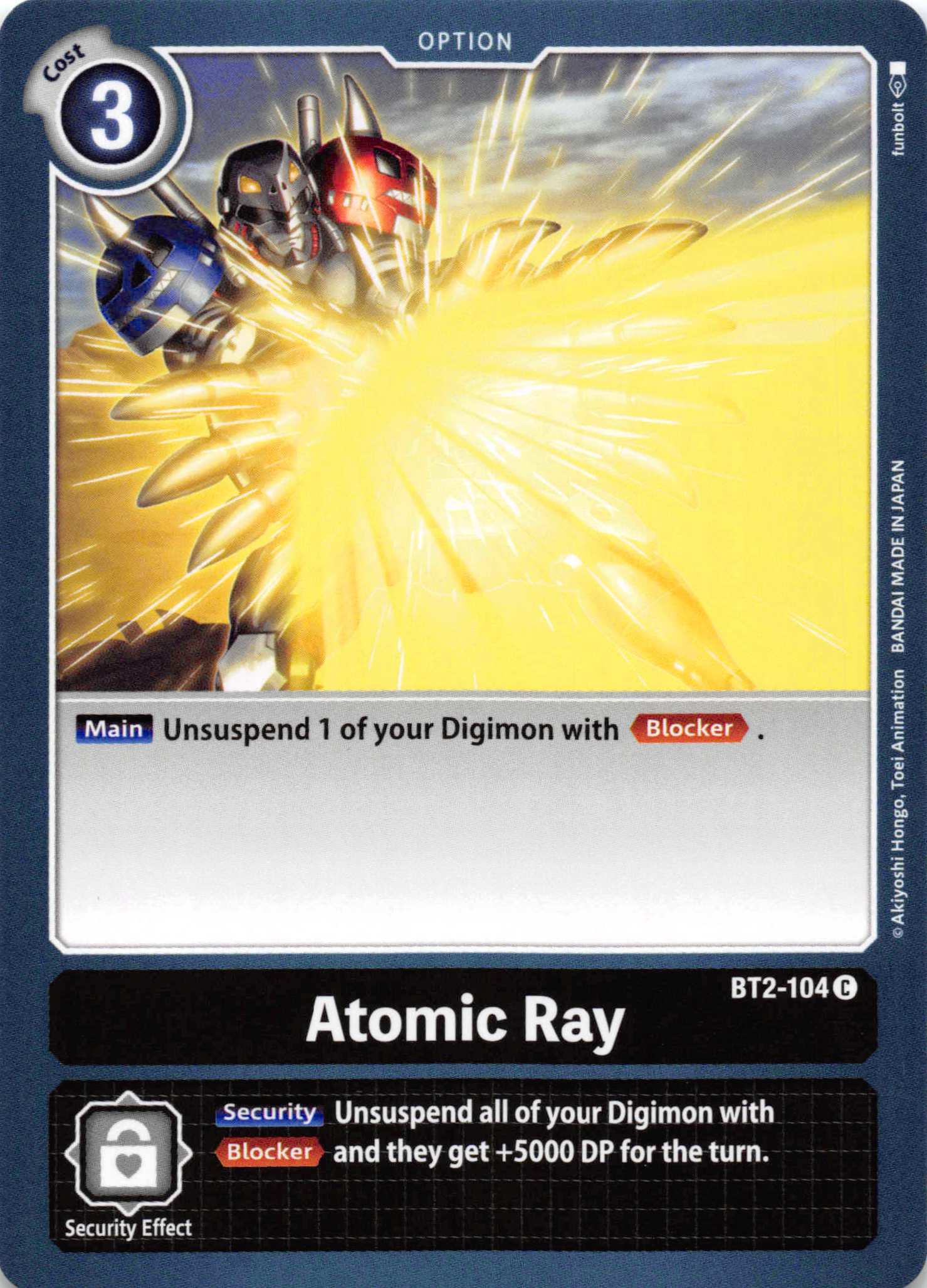 Atomic Ray [BT2-104] [Release Special Booster] Normal