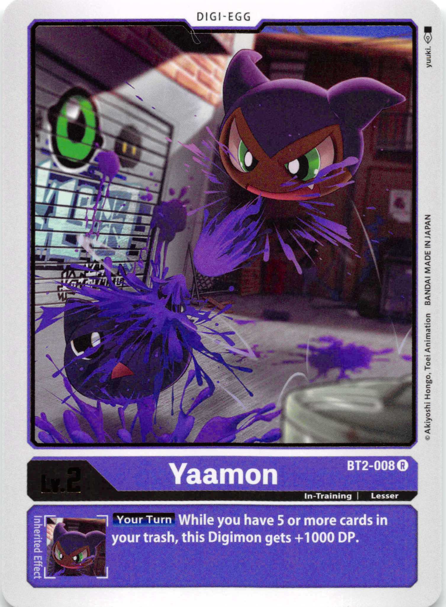 Yaamon [BT2-008] [Release Special Booster] Normal