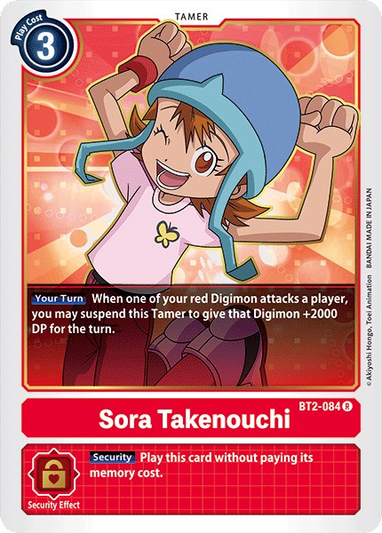 Sora Takenouchi [BT2-084] [Release Special Booster] Normal