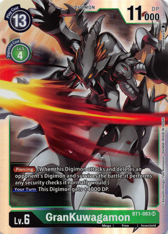 GranKuwagamon [BT1-083] [Release Special Booster] Foil