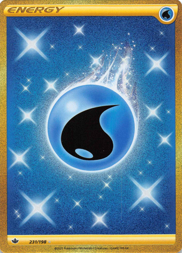 Water Energy (231/198) [Sword & Shield: Chilling Reign] - Duel Kingdom