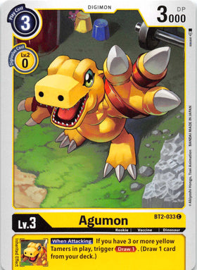 Agumon - BT2-033 [BT2-033] [Release Special Booster] Normal