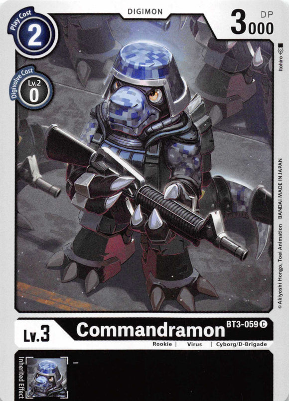 Commandramon [BT3-059 C] [Release Special Booster 1.5]