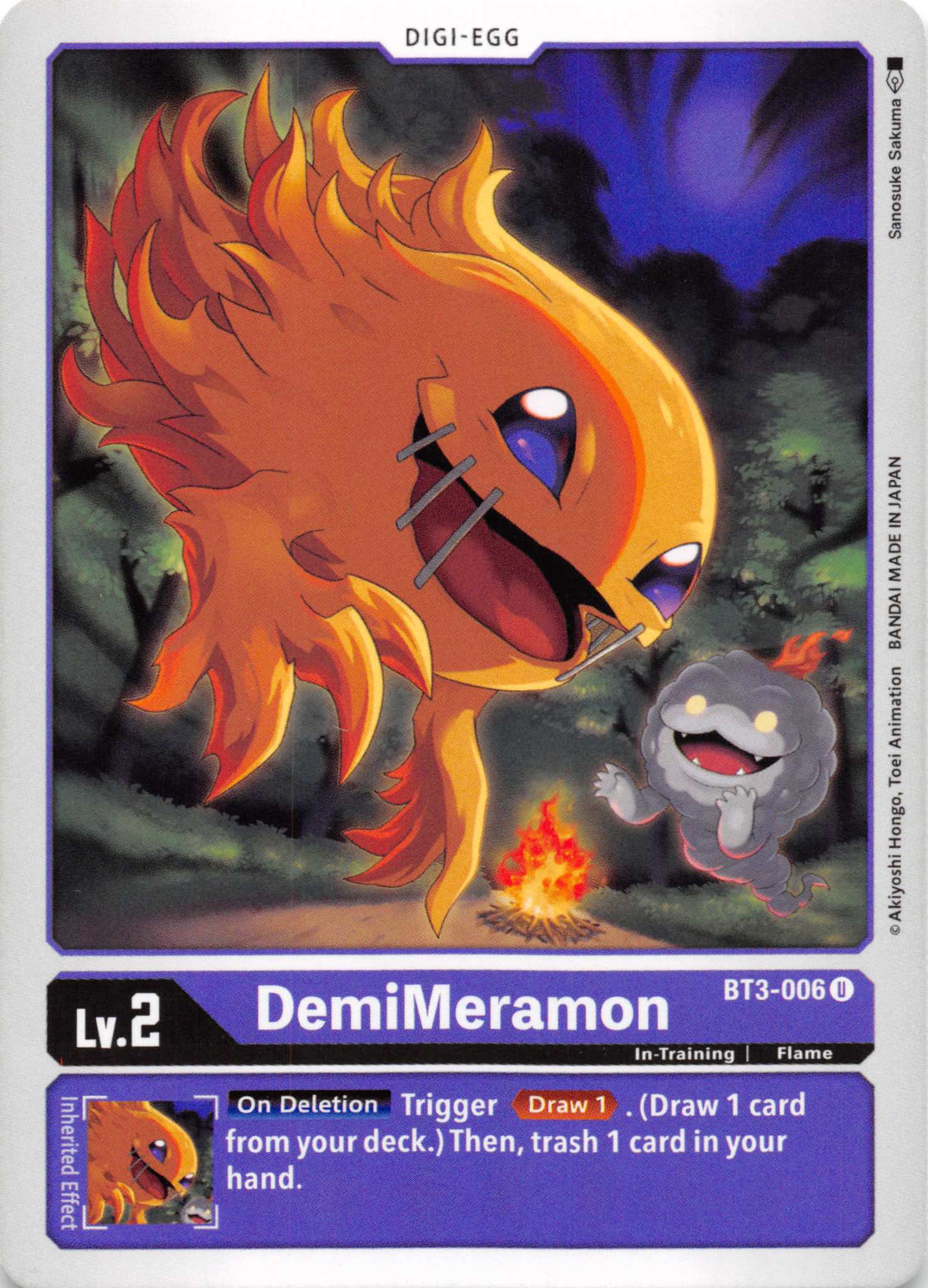 DemiMeramon [BT3-006] [Release Special Booster] Normal