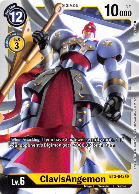 ClavisAngemon [BT3-042] [Release Special Booster] Normal