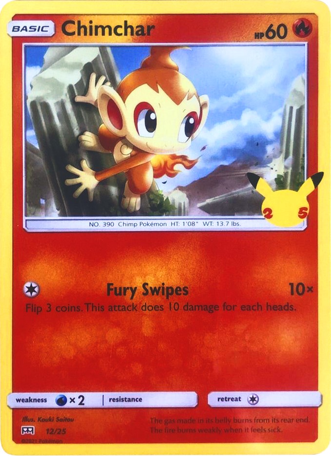 Chimchar [12/25] - McDonalds Collection 2021