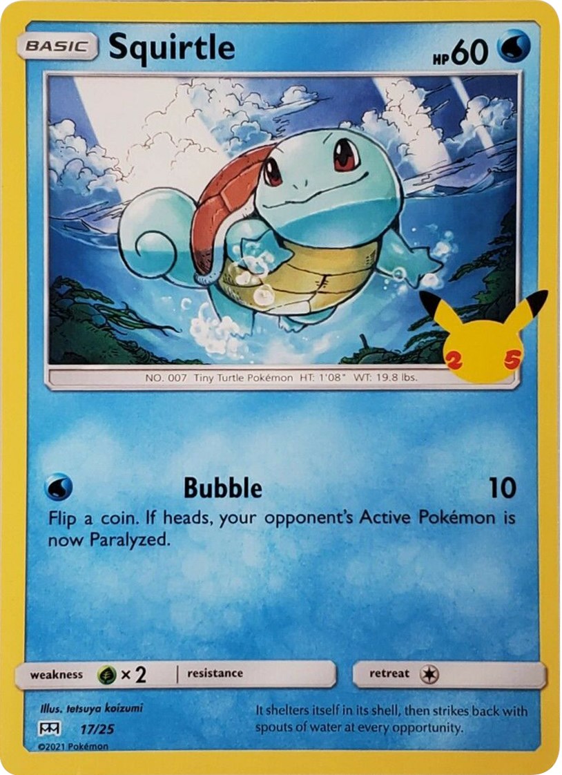 Squirtle [17/25] - McDonalds Collection 2021