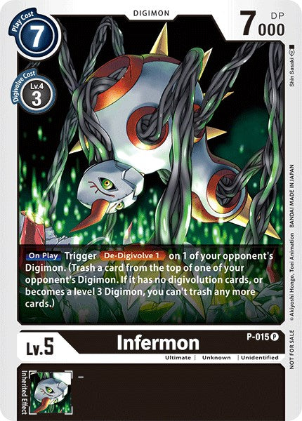 Infermon - P-015 [P-015] [Digimon Promotion Cards] Normal