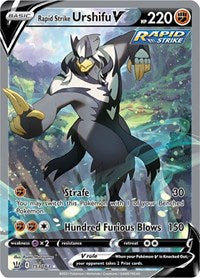 Rapid Strike Urshifu V (Alternate Full Art) [SWSH05: Battle Styles] - Duel Kingdom