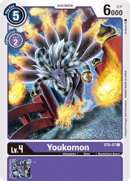 Youkomon [ST6-07] [Starter Deck 06: Venomous Violet] Normal