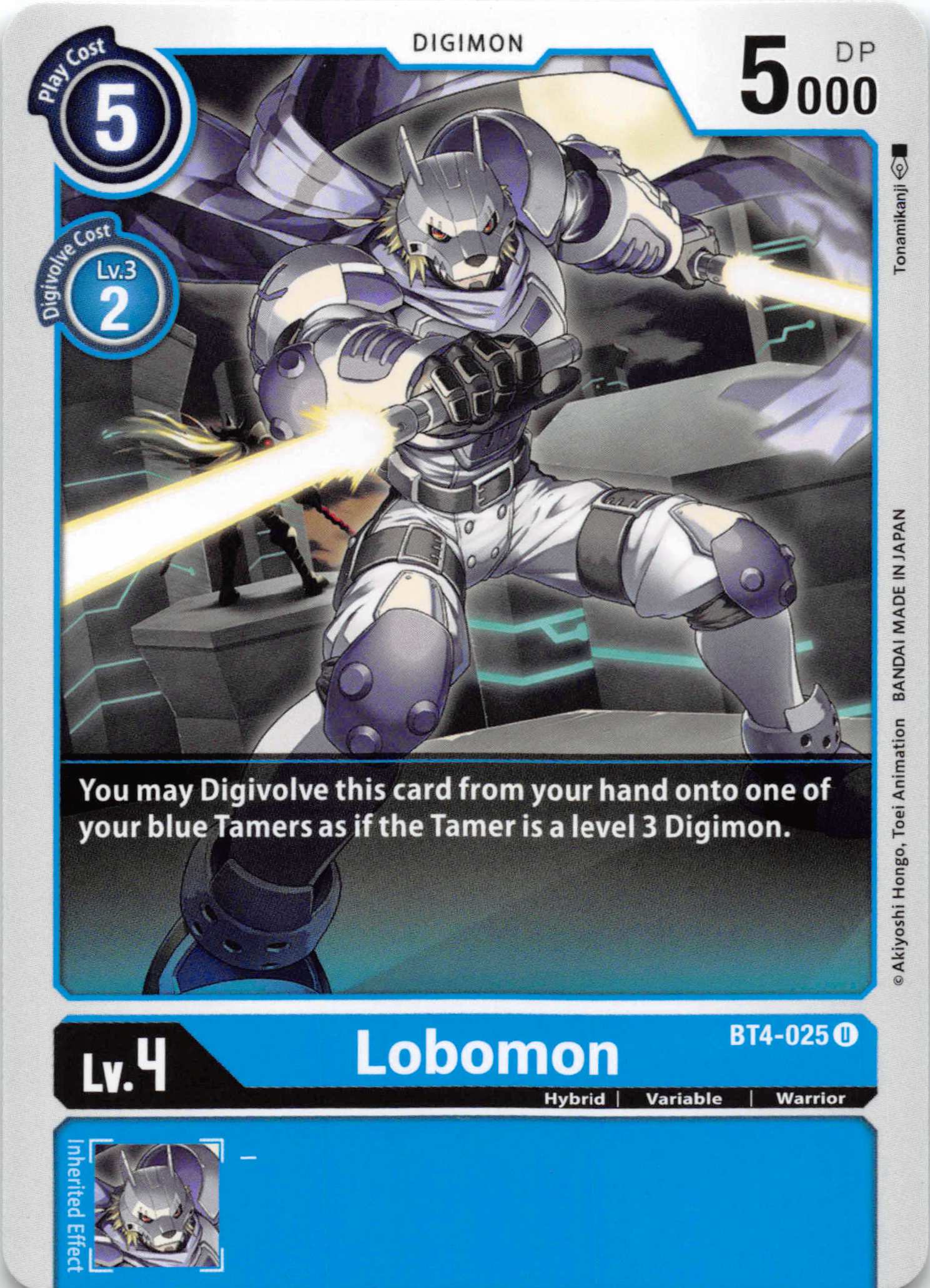 Lobomon [BT4-025] [Great Legend] Normal