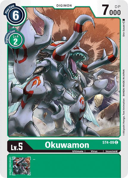 Okuwamon [ST4-09] [Starter Deck 04: Giga Green] Normal