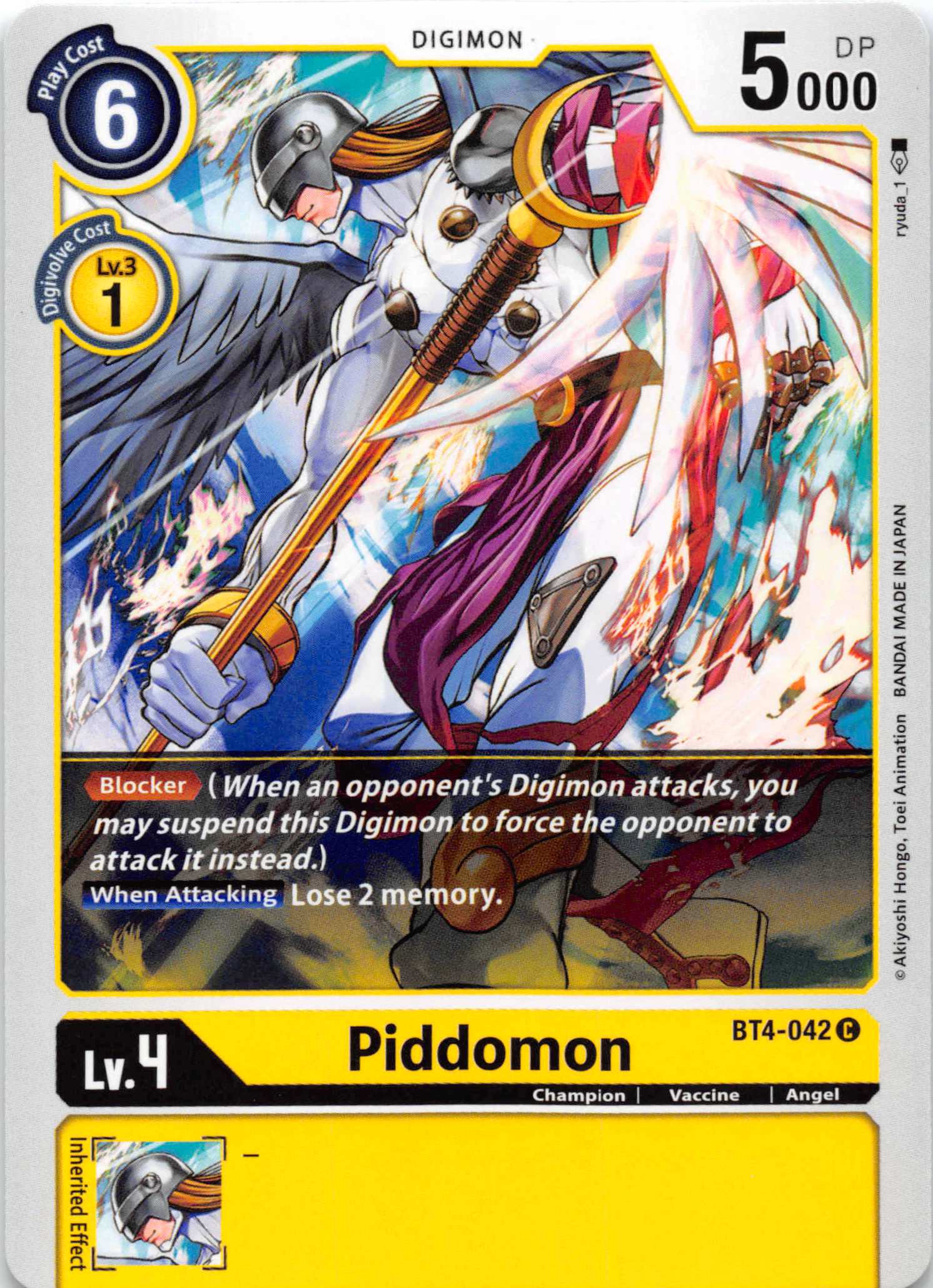 Piddomon [BT4-042] [Great Legend] Normal