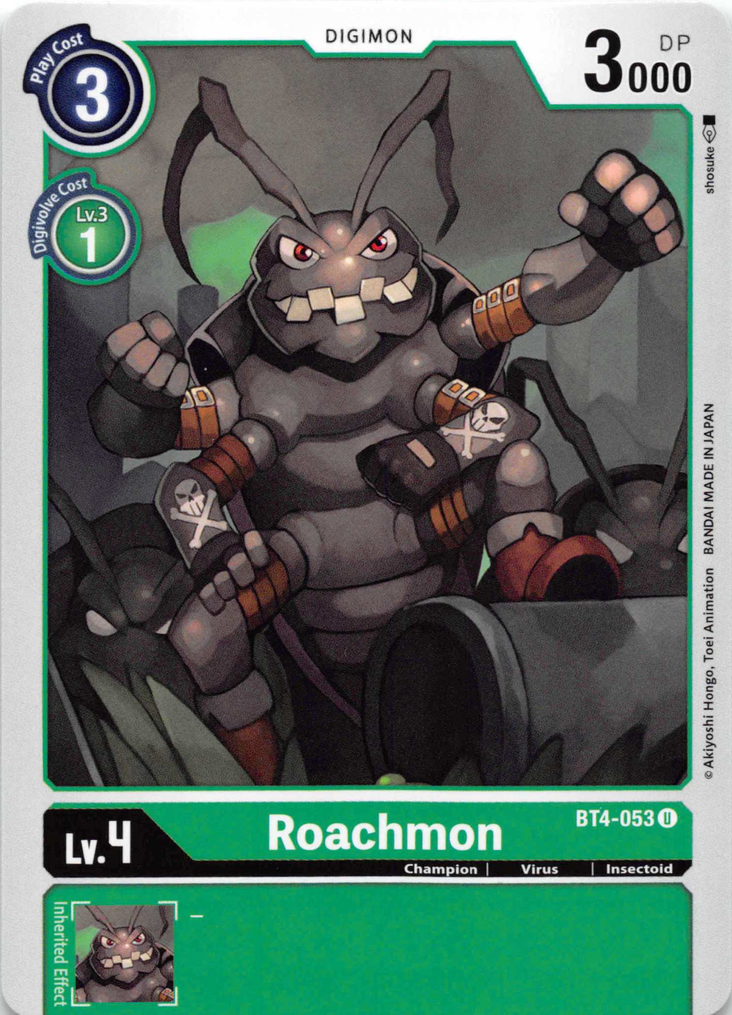 Roachmon [BT4-053] [Great Legend] Normal