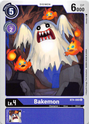 Bakemon [BT4-080] [Great Legend] Normal