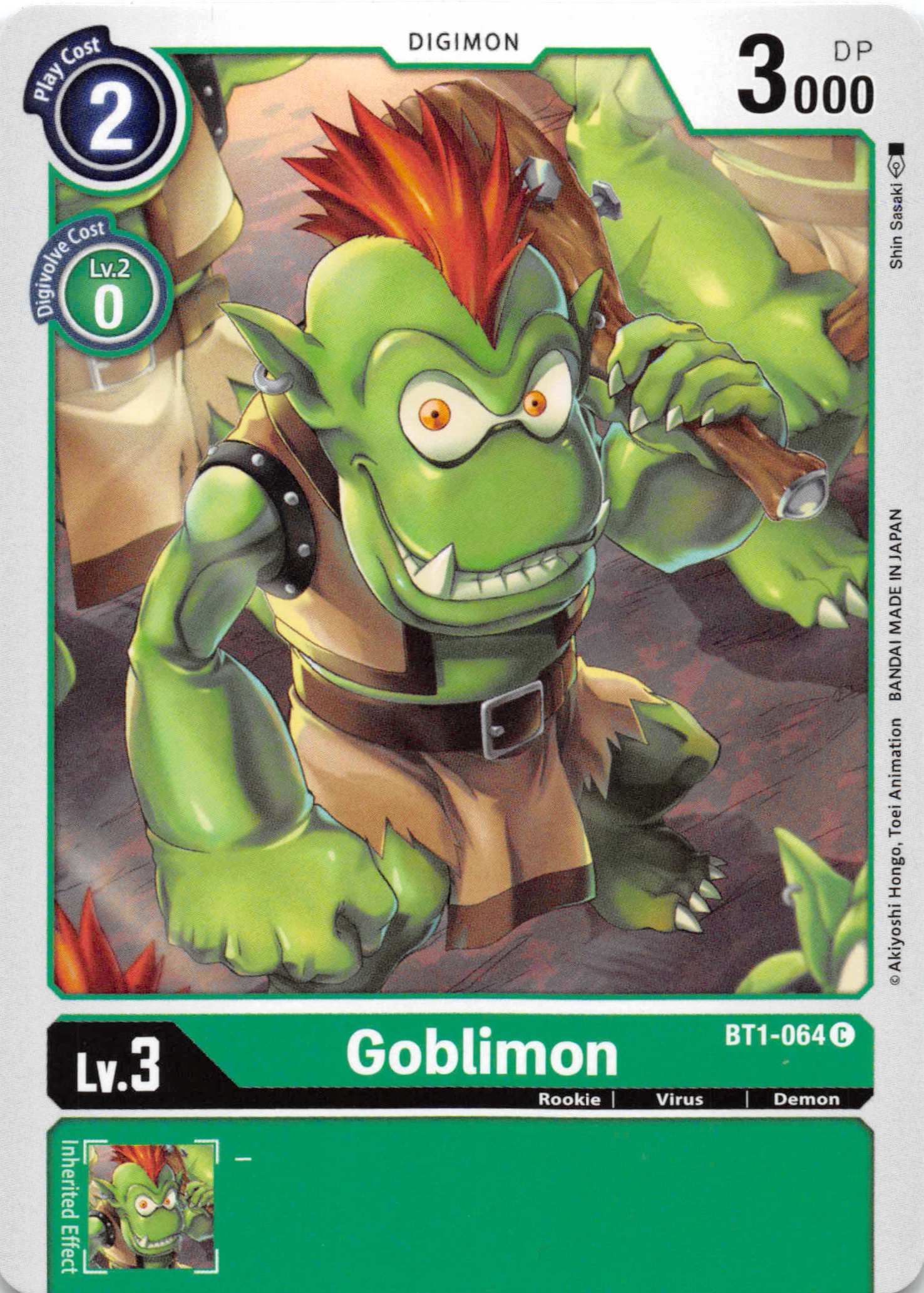 Goblimon - BT1-064 (Event Pack 1) [BT1-064] [Release Special Booster] Foil