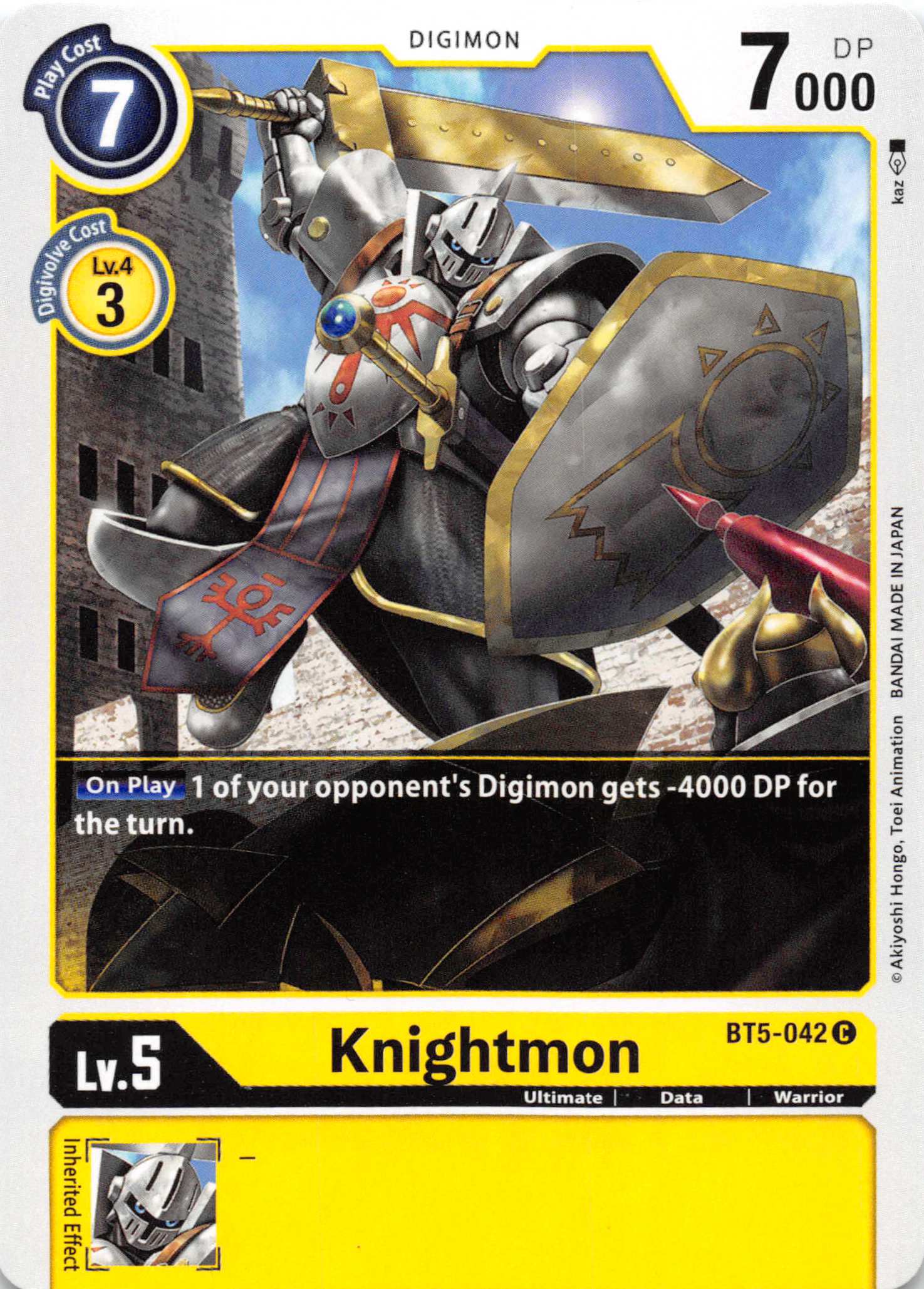 Knightmon [BT5-042] [Battle of Omni] Normal