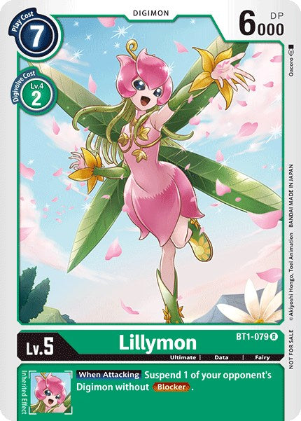 Lillymon - BT1-079 (Tamer Party Vol. 2 Promo) [BT1-079] [Release Special Booster] Normal