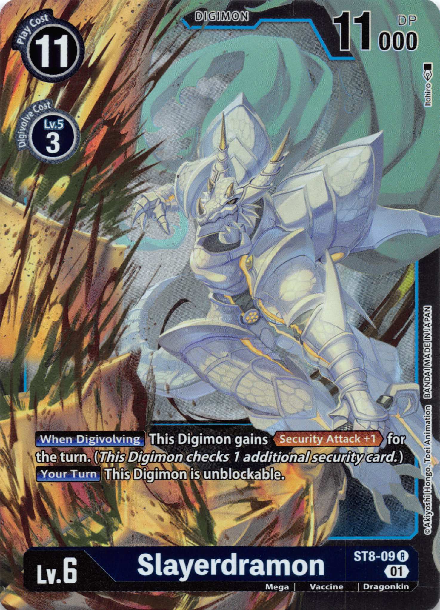 Slayerdramon [ST8-09] [Starter Deck 08: Ulforce Veedramon] Foil