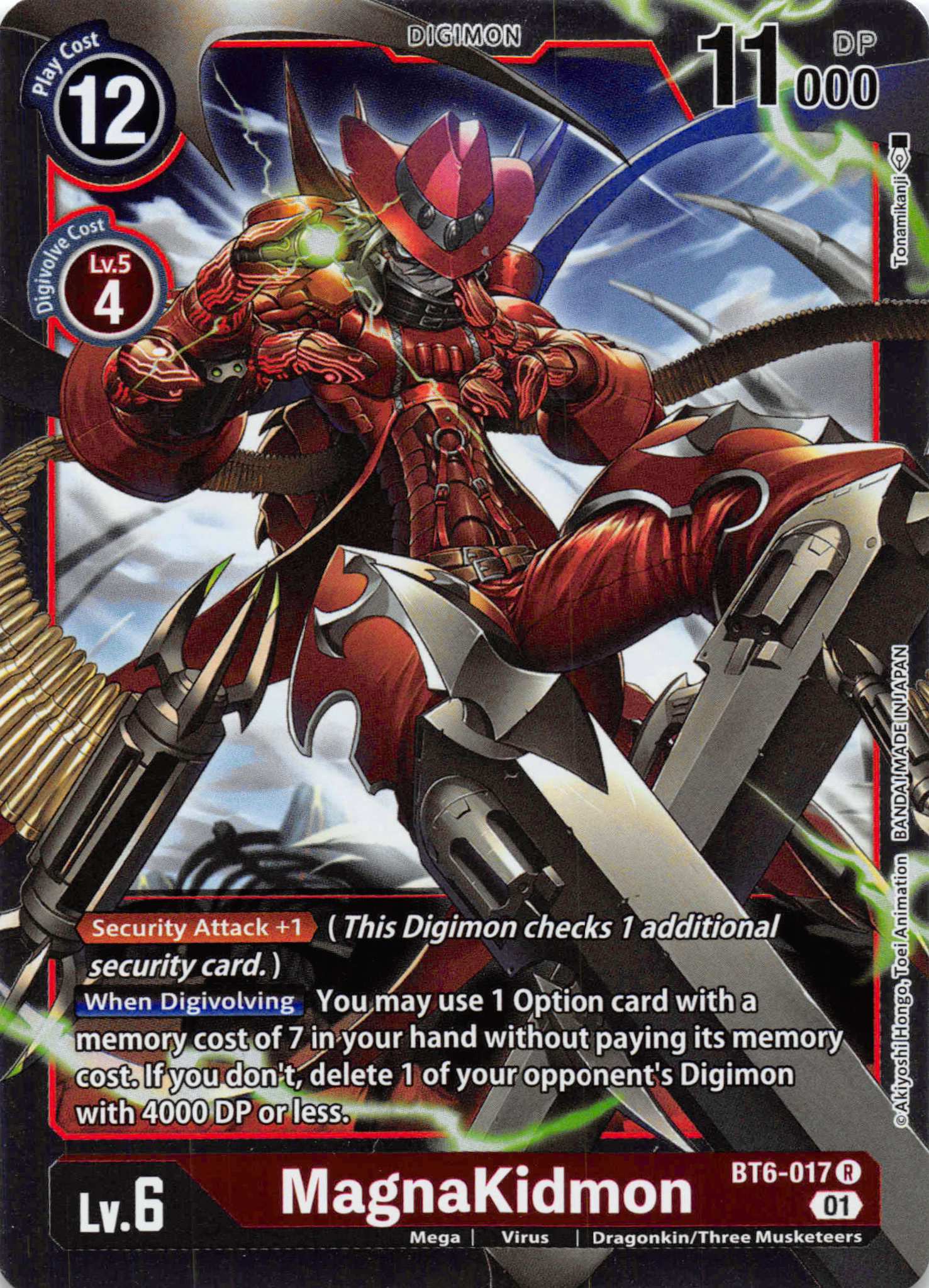 MagnaKidmon [BT6-017] [Double Diamond] Foil