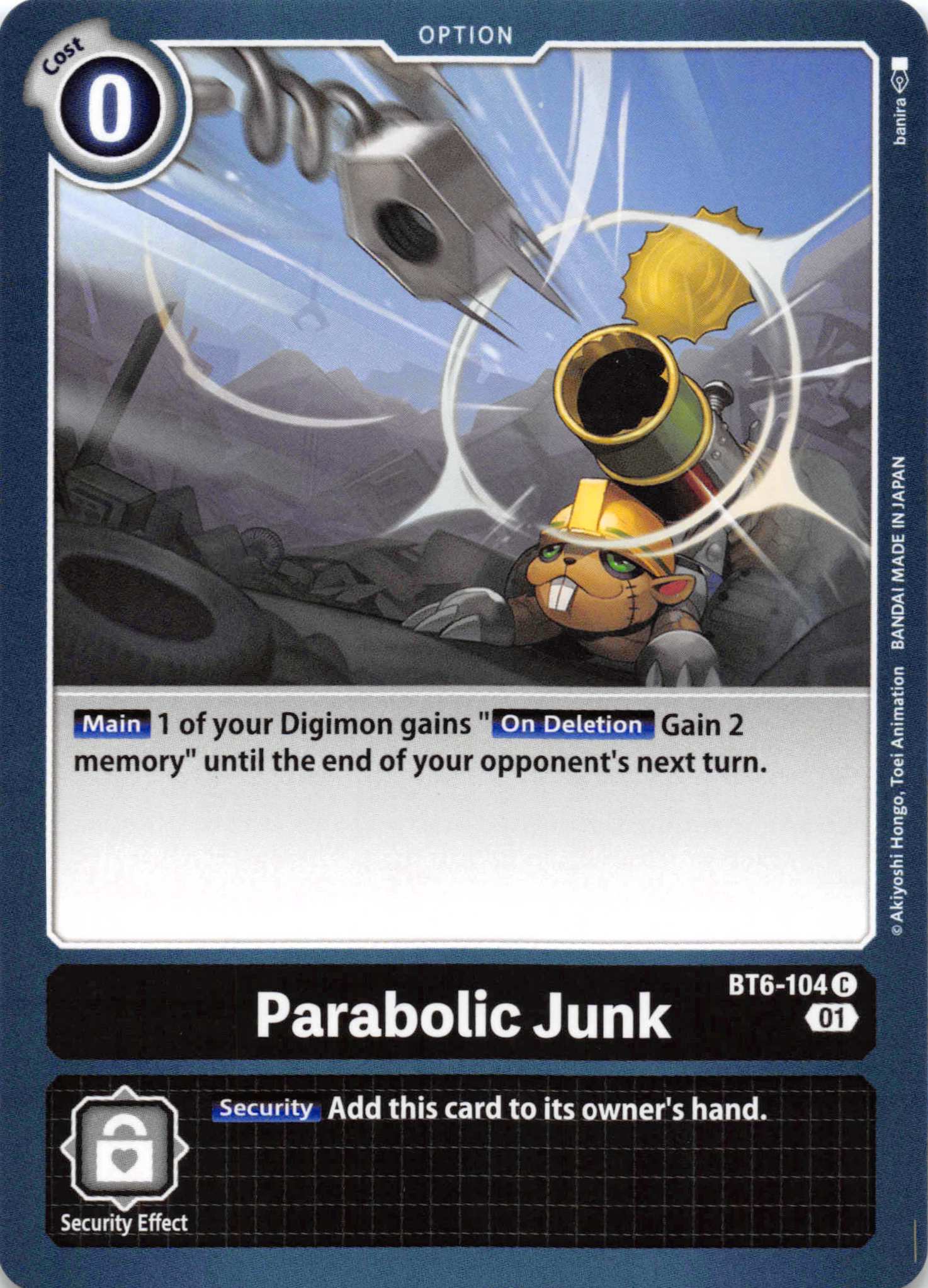 Parabolic Junk [BT6-104] [Double Diamond] Normal
