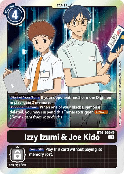 Izzy Izumi & Joe Kido [BT6-090] [Double Diamond] Foil