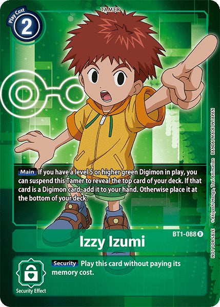 Izzy Izumi (Official Tournament Pack Vol.3) [BT1-088] [Release Special Booster] Normal