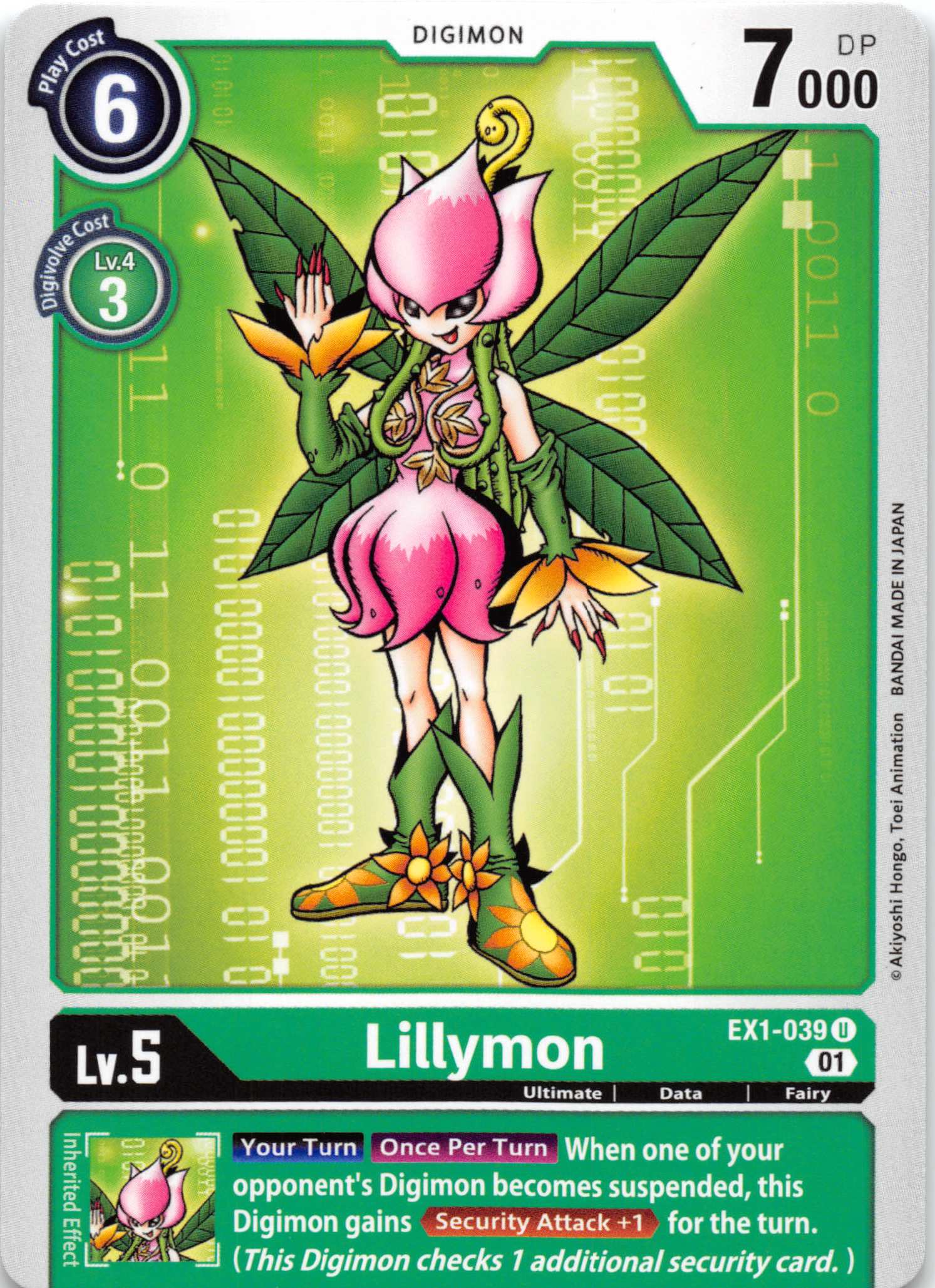 Lillymon [EX1-039] [Classic Collection] Normal