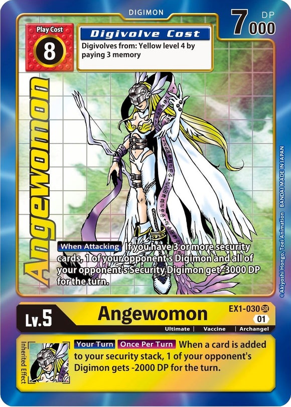 Angewomon (Alternate Art) [EX1-030] [Classic Collection] Foil