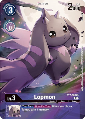 Lopmon (Alternate Art) [BT7-068] [Next Adventure] Foil