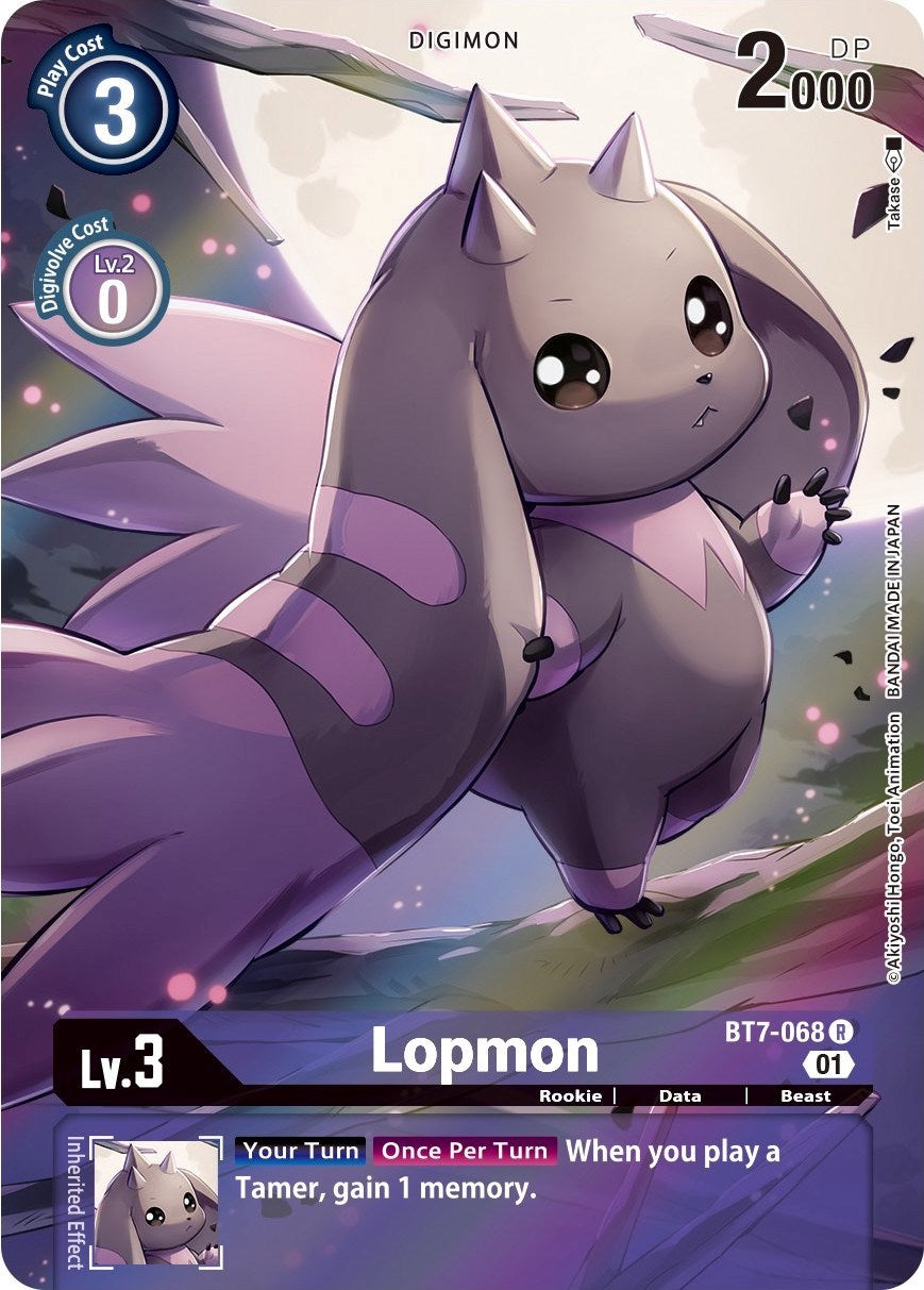 Lopmon (Alternate Art) [BT7-068] [Next Adventure] Foil