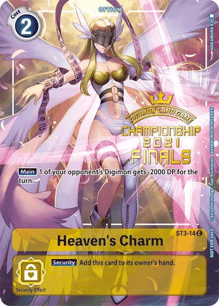 Heaven's Charm (2021 Championship Finals Tamer‘s Evolution Pack) [ST3-14] [Starter Deck 03: Heaven's Yellow] Foil