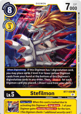 Stefilmon [BT7-039] [Next Adventure] Normal