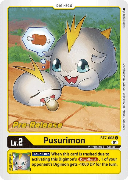 Pusurimon [BT7-003] [Next Adventure Pre-Release Cards] Normal