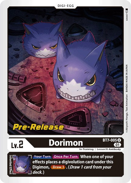 Dorimon [BT7-005] [Next Adventure Pre-Release Cards] Normal