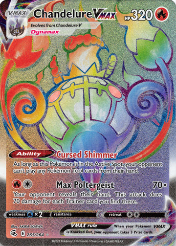 Chandelure VMAX (265/264) [Sword & Shield: Fusion Strike]