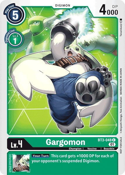 Gargomon - BT3-048 (Winner Pack Next Adventure) [BT3-048] [Release Special Booster] Normal