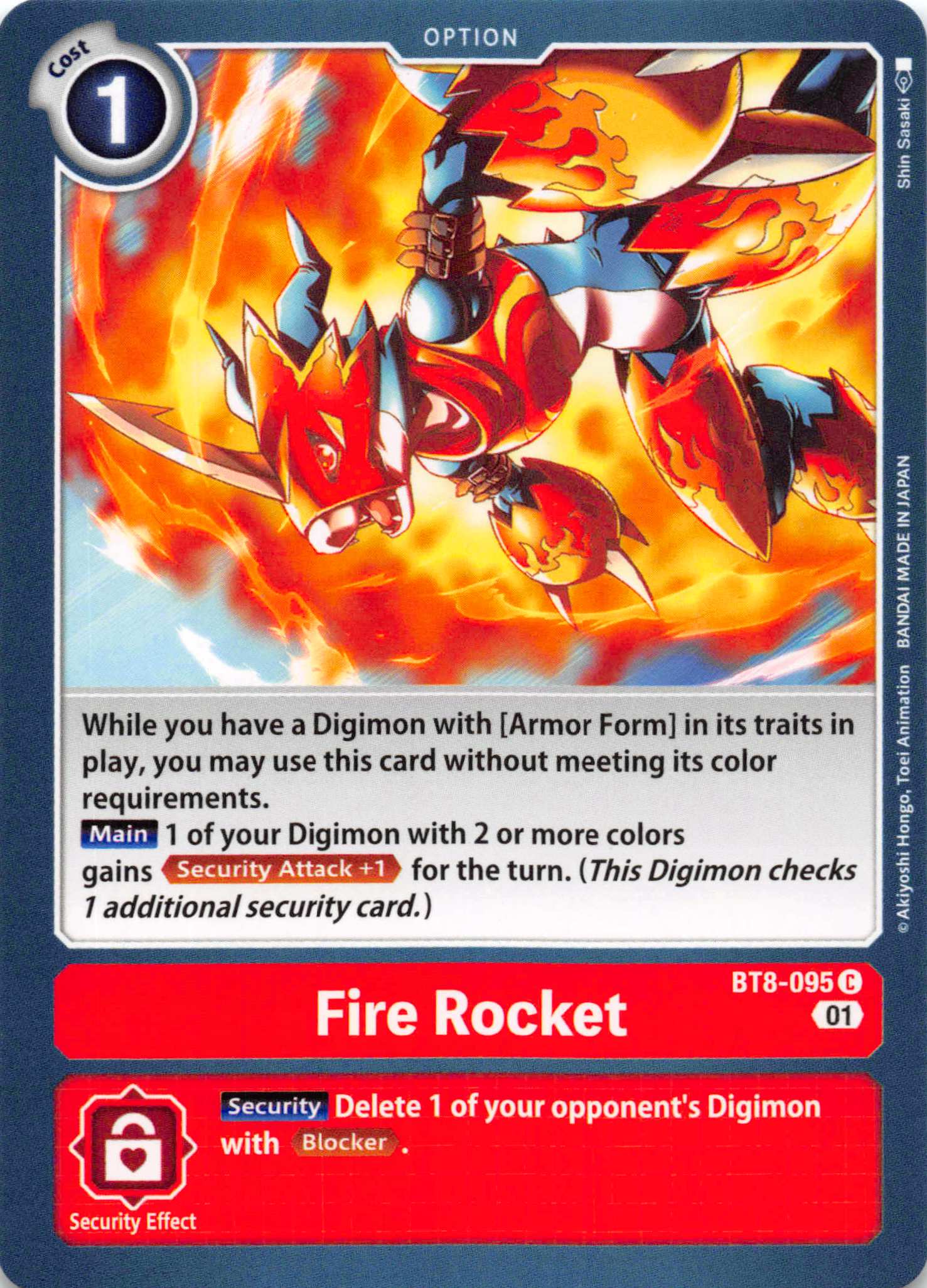 Fire Rocket [BT8-095] [New Awakening] Normal