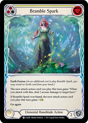Bramble Spark (Yellow) [ELE086] 1st Edition Normal - Duel Kingdom