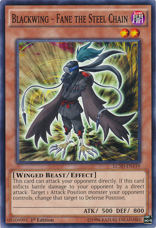 Blackwing - Fane the Steel Chain [LC5D-EN119] Common - Duel Kingdom