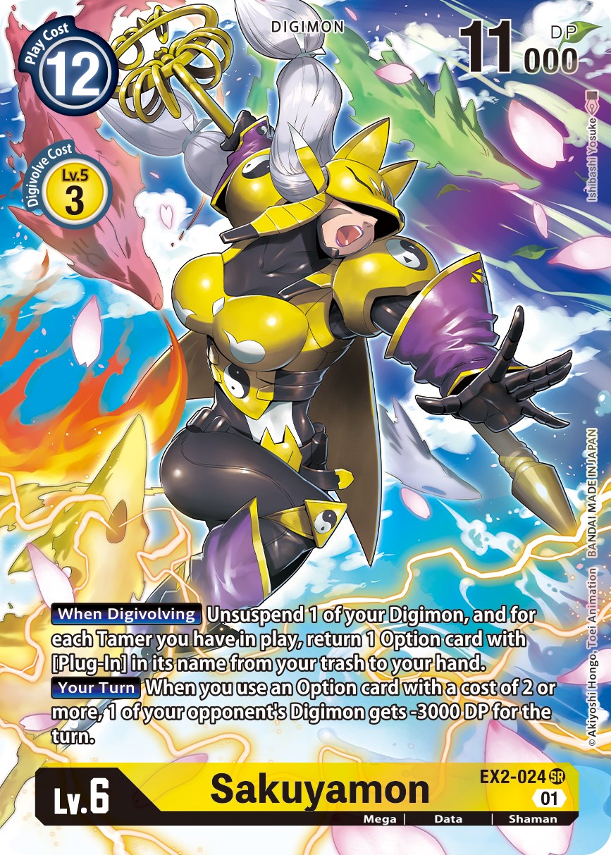 Sakuyamon (Alternate Art) [EX2-024] [Digital Hazard] Foil