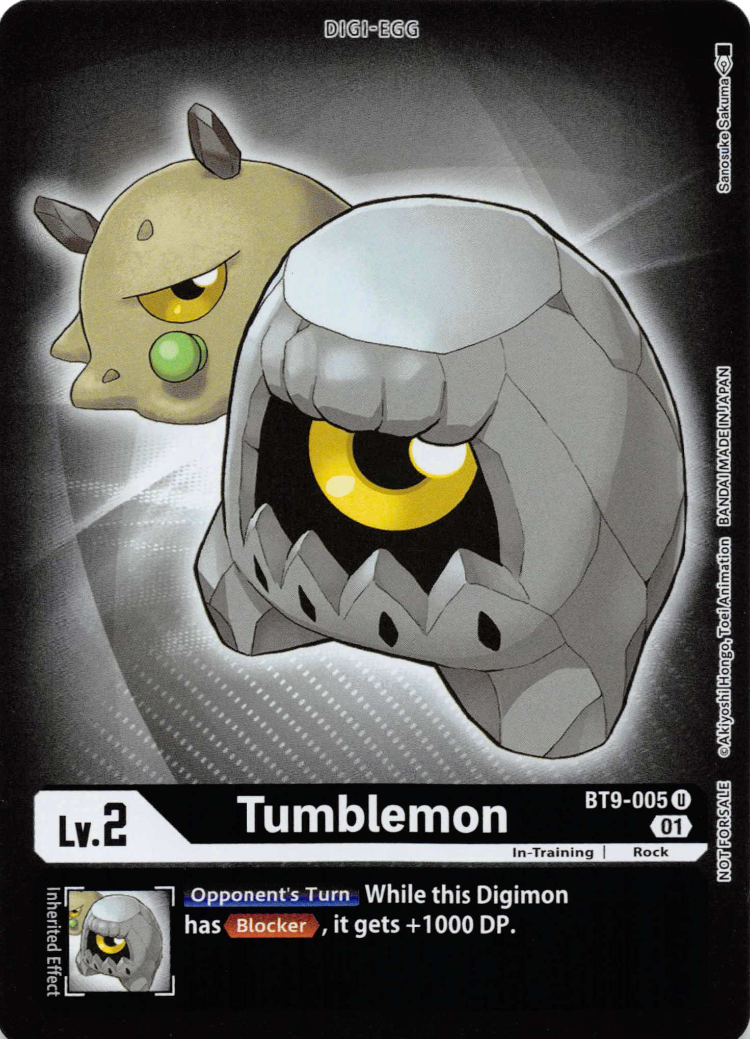 Tumblemon (Box Topper) [BT9-005] [X Record] Foil