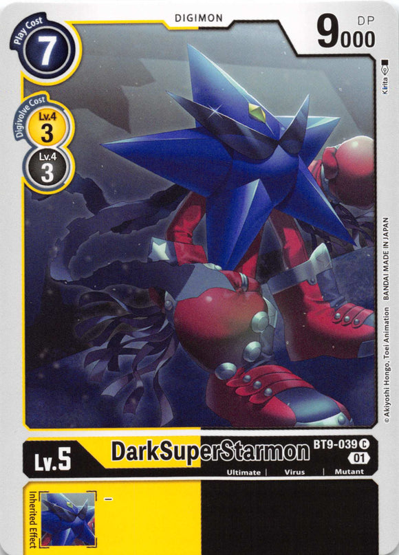 DarkSuperStarmon [BT9-039] [X Record] Normal