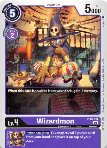 Wizardmon - P-077 [P-077] [Digimon Promotion Cards] Normal
