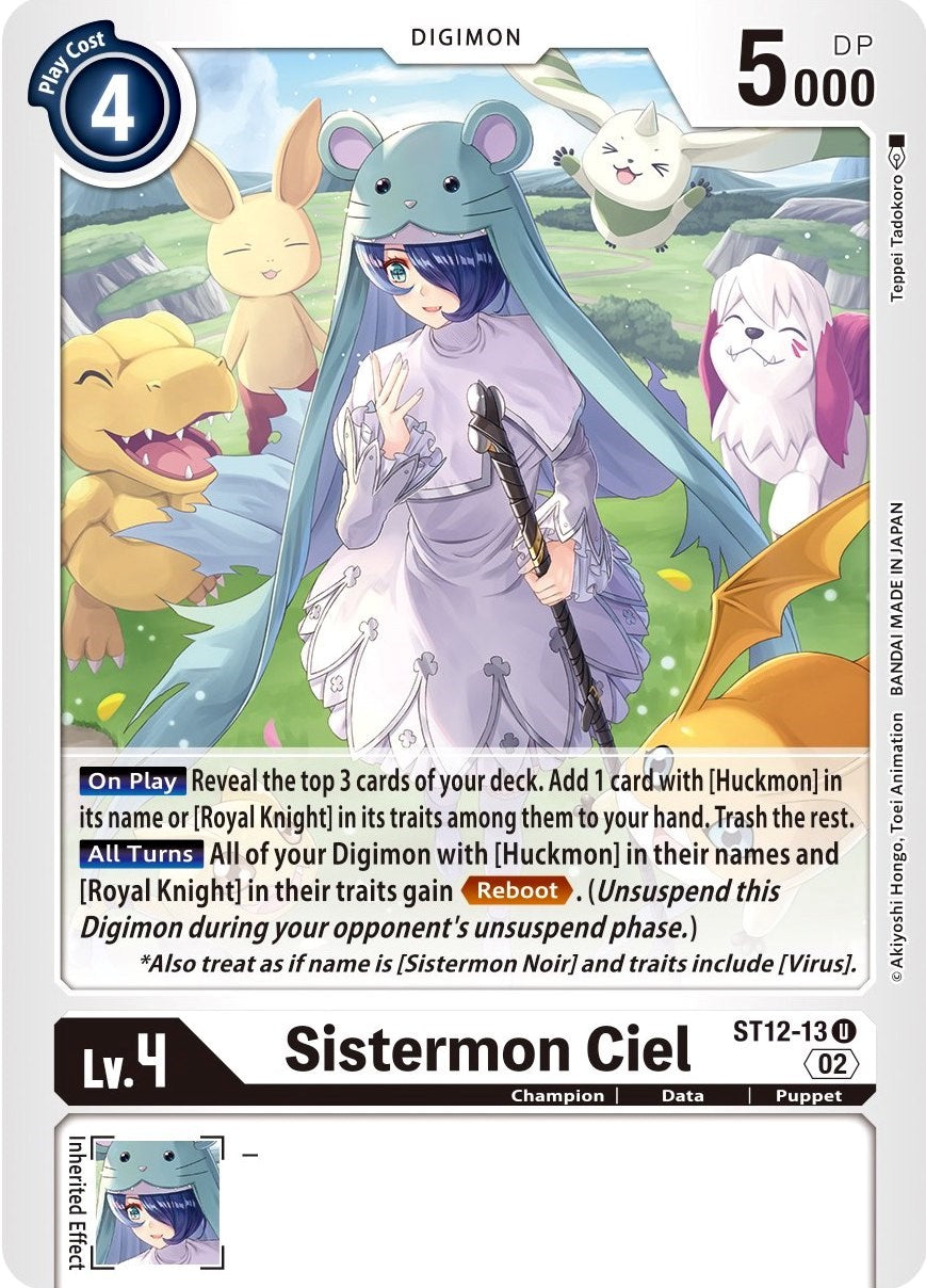 Sistermon Ciel [ST12-13] [Starter Deck 12: Jesmon] Normal