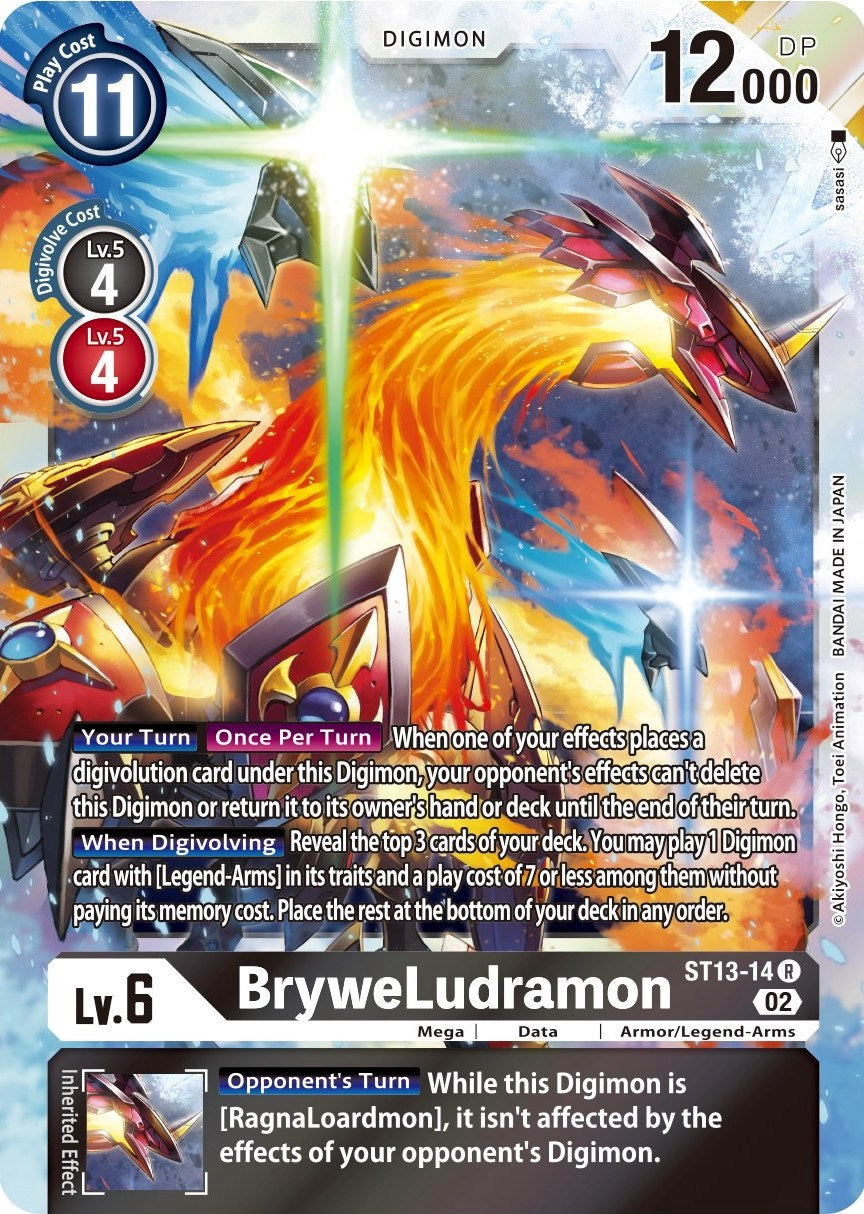 BryweLudramon [ST13-14] [Starter Deck 13: Ragnaloardmon] Foil