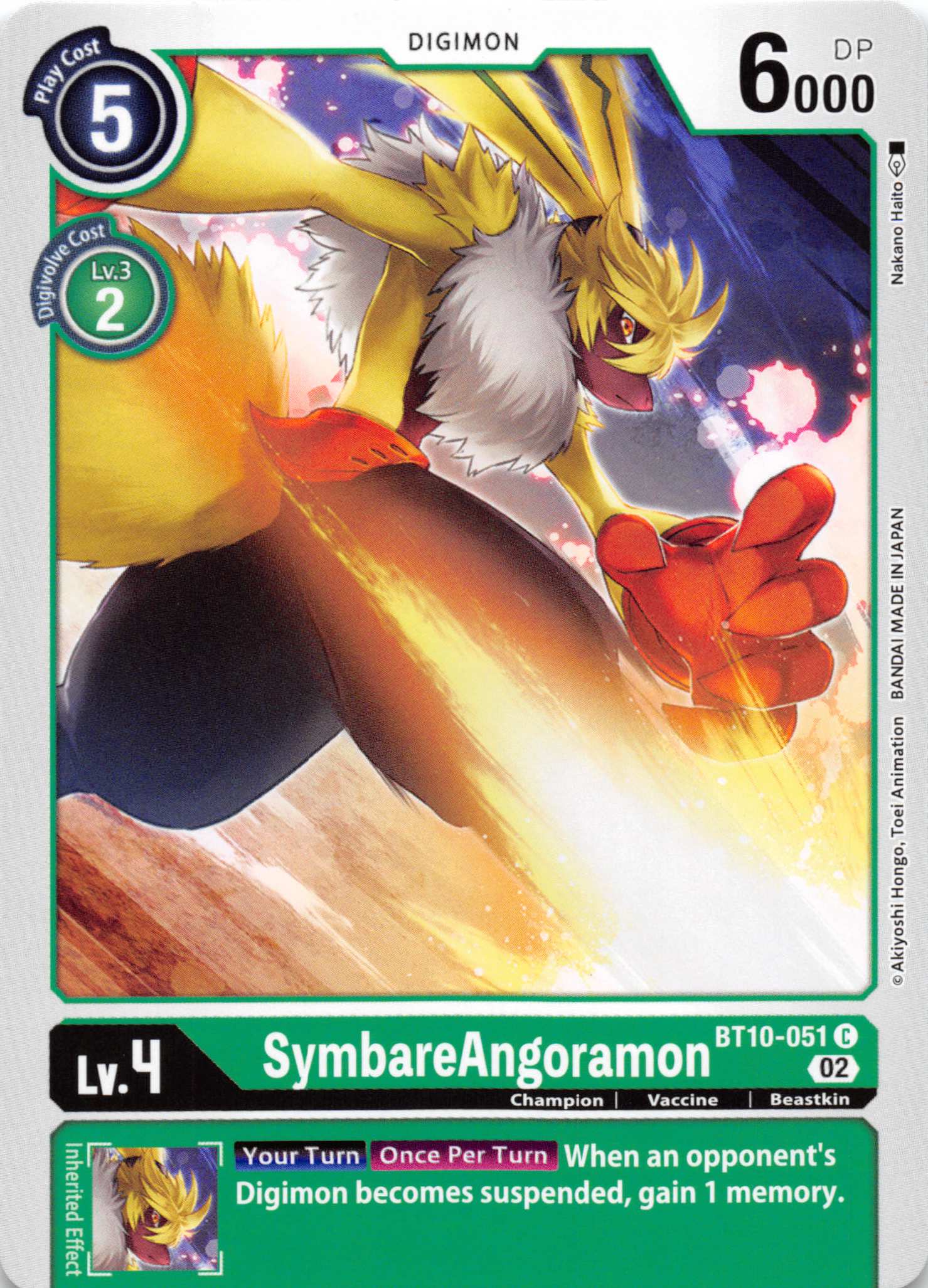 SymbareAngoramon [BT10-051] [Xros Encounter] Normal