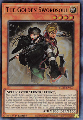 The Golden Swordsoul [SDAZ-EN003] Ultra Rare - Duel Kingdom